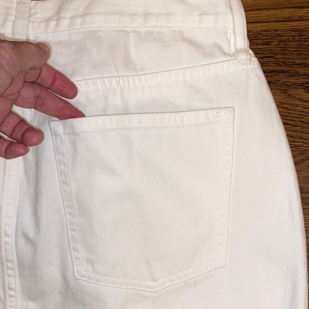 NWT J. Crew Mini Skirt White Eyelet Denim size 30 - Picture 8 of 9